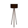 Opviq AYD-2933 Lámpara de Pie de Madera Marrón